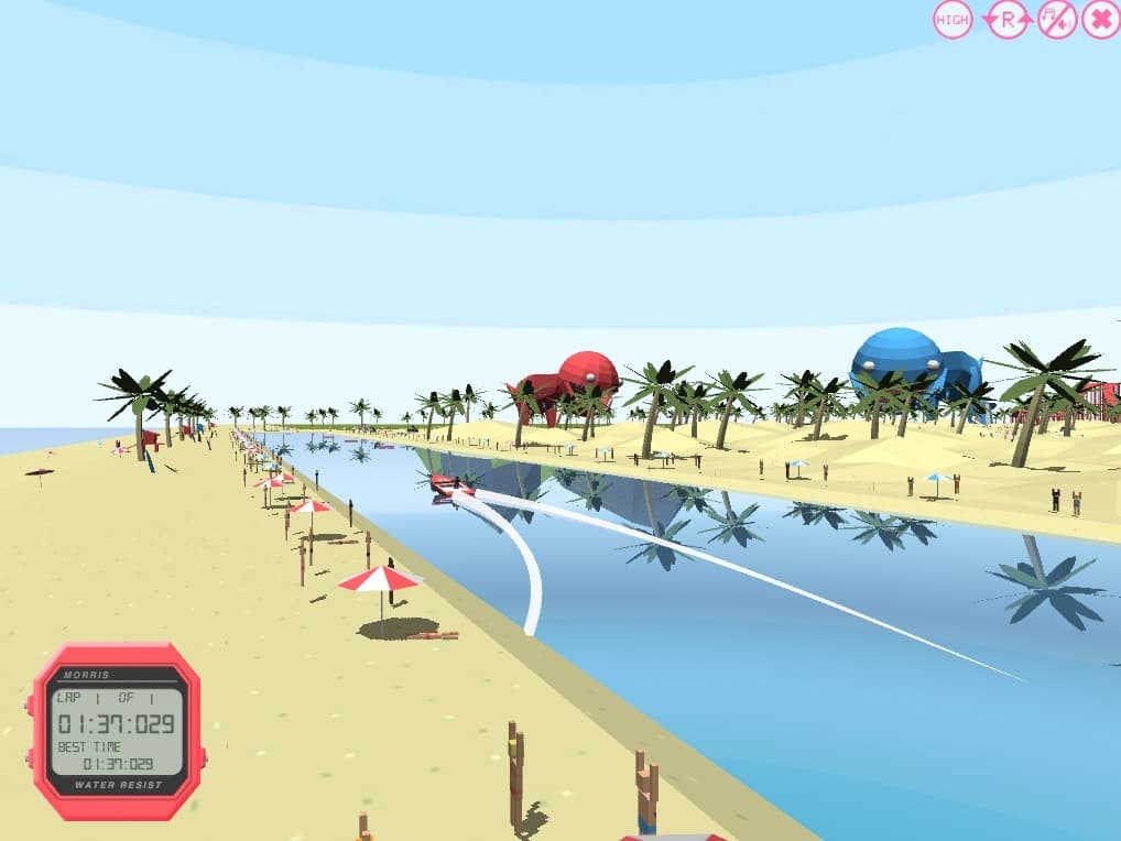 Super Springbreak Speedboat Hero SD screenshot 2