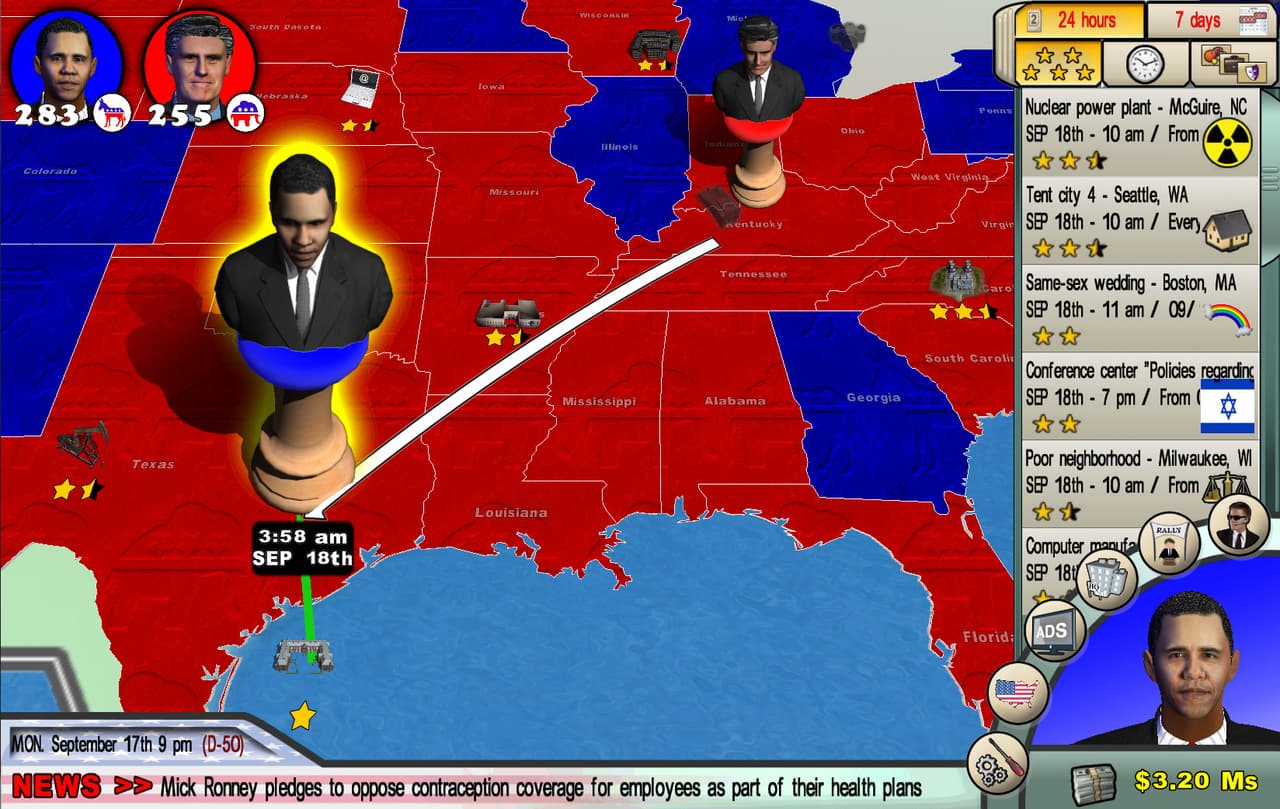 The Race for the White House screenshot 2