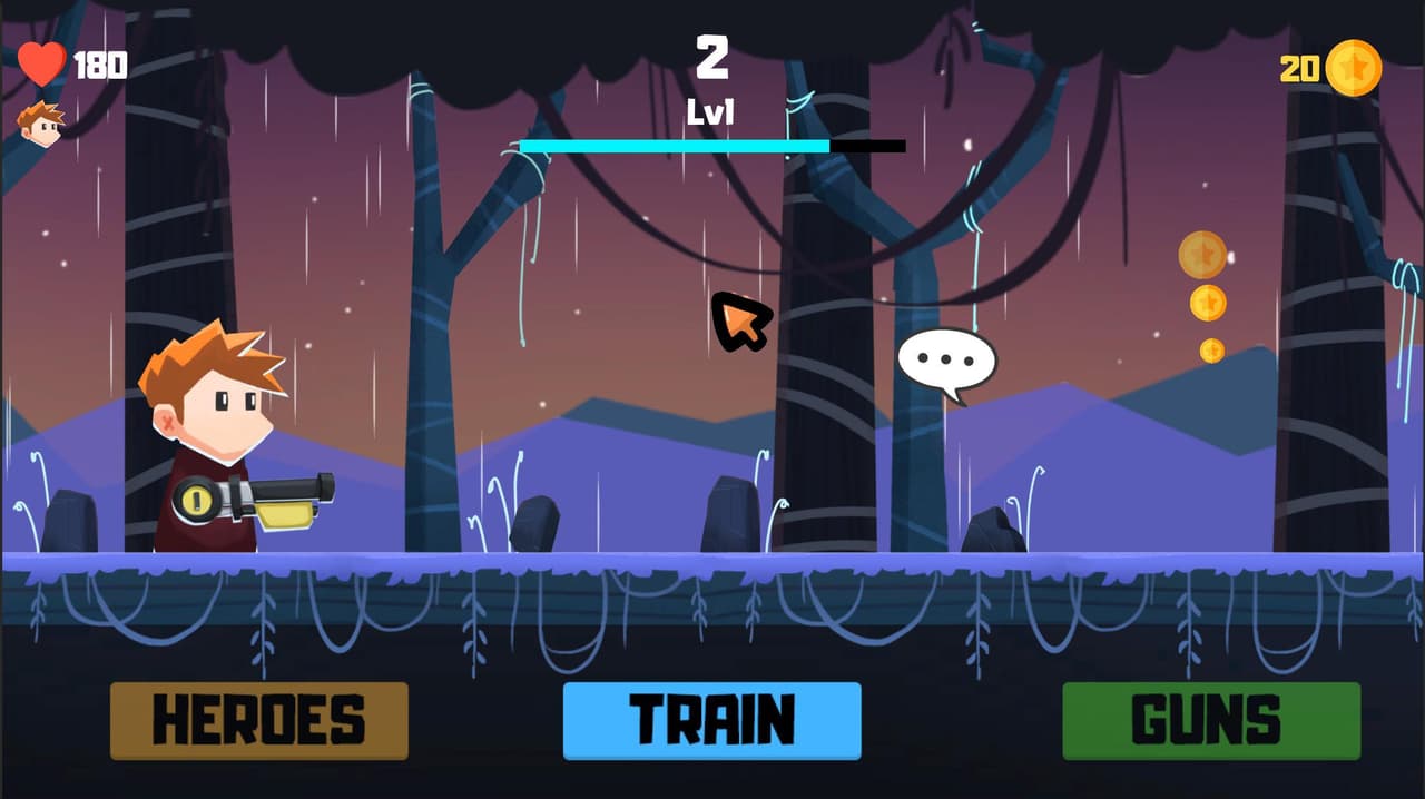 Almost an idle RPG