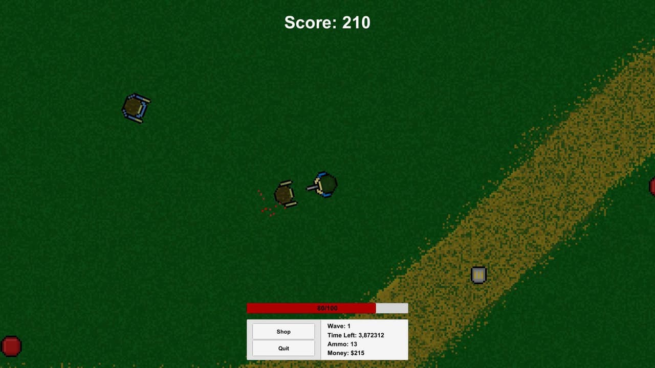 Pixel Zombie Shooter screenshot 4