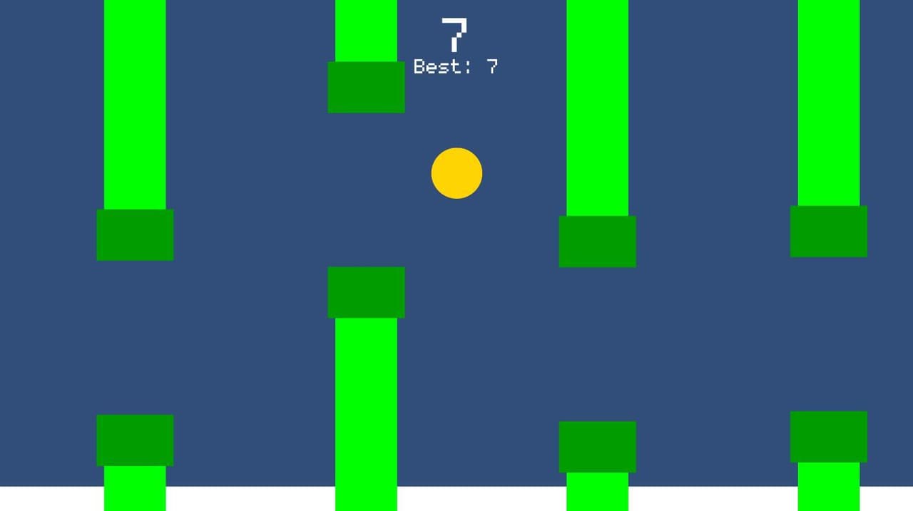 Flappy Ball (Ethan Evans) screenshot 3