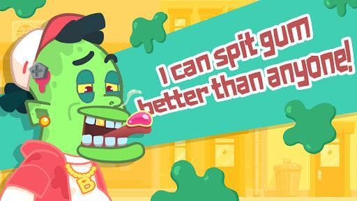 Gum Fly - Feed the Hungry Zombie! screenshot 2