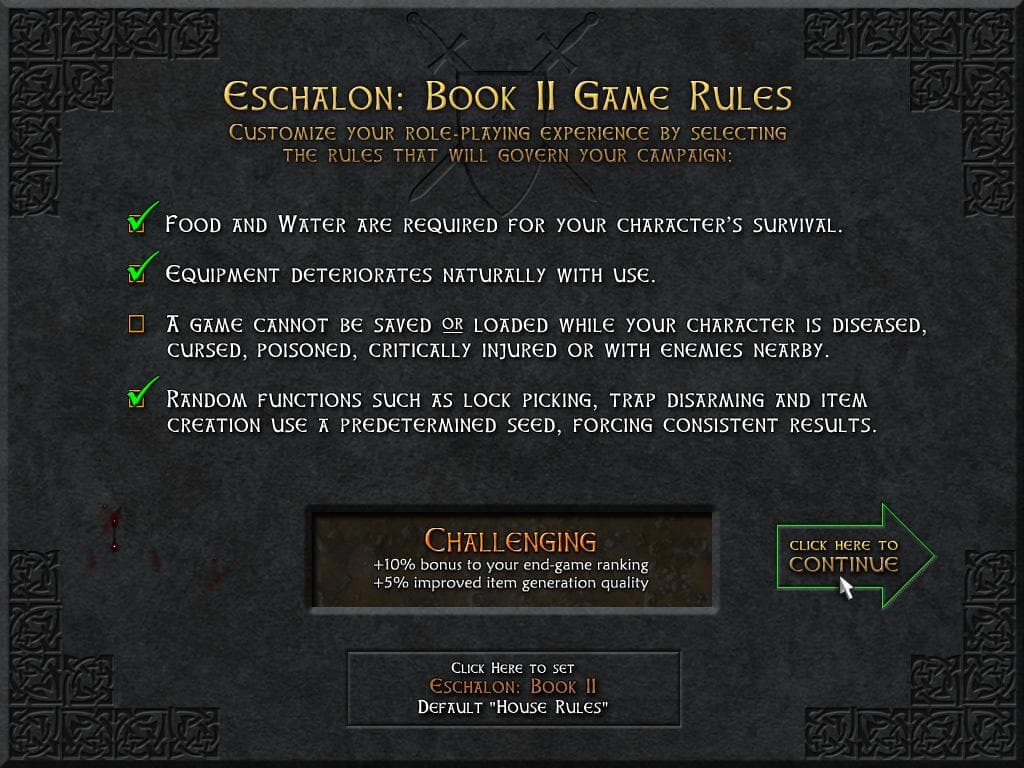 Eschalon: Book II screenshot 4