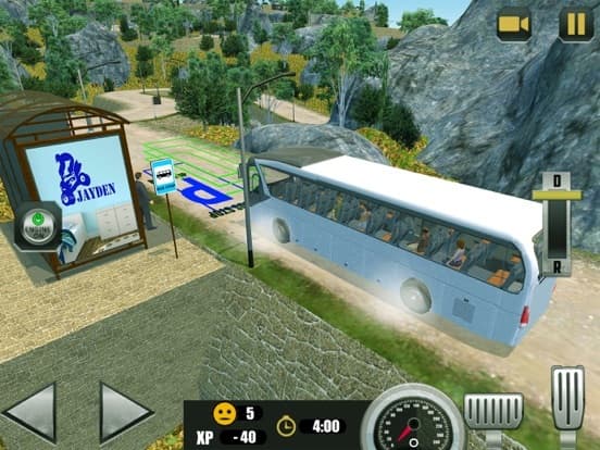 Offroad Bus Hill Transport Sim screenshot 2