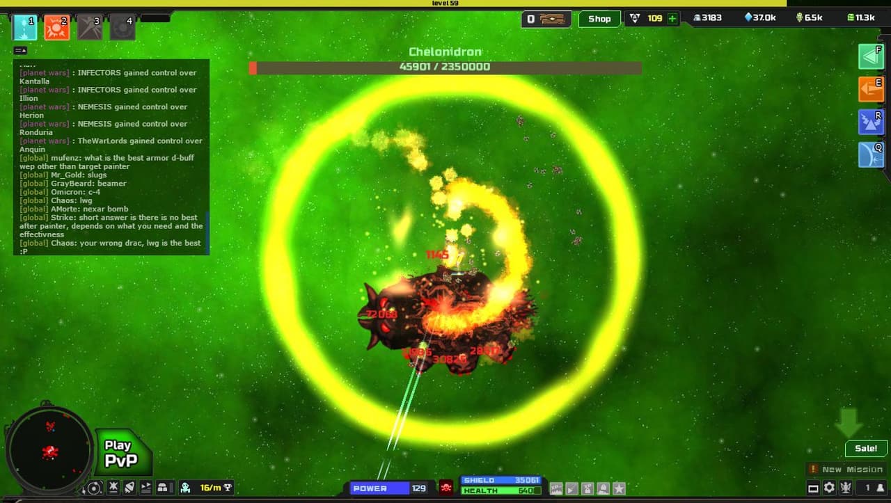Astroflux (itch) screenshot 4