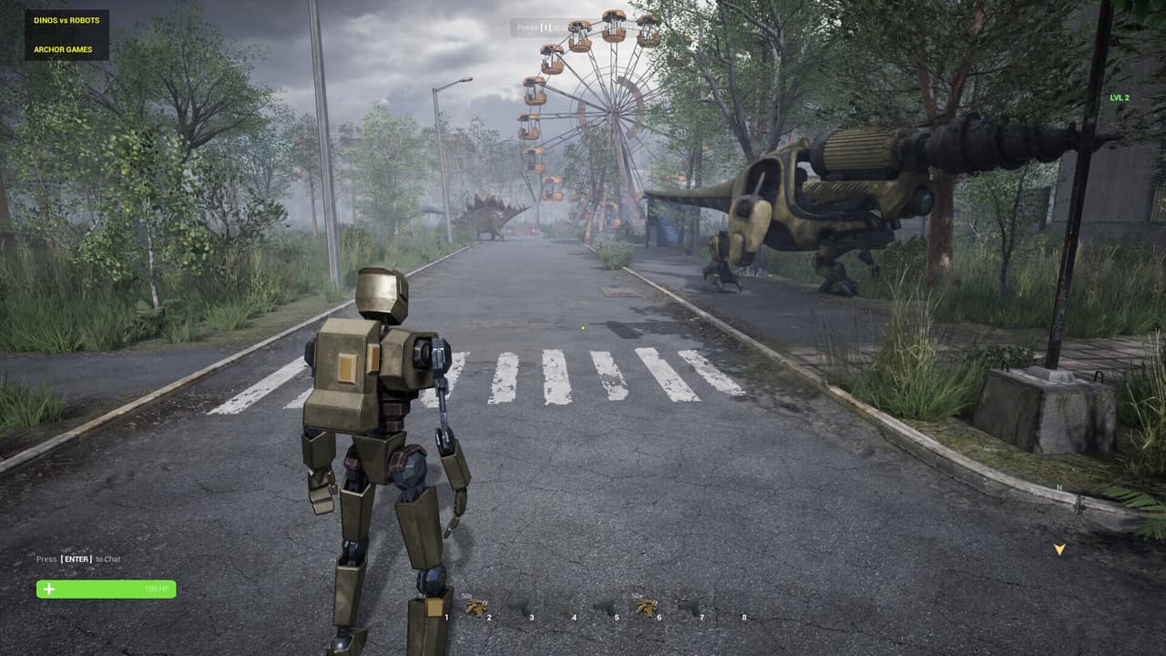 DINOS vs ROBOTS screenshot 4