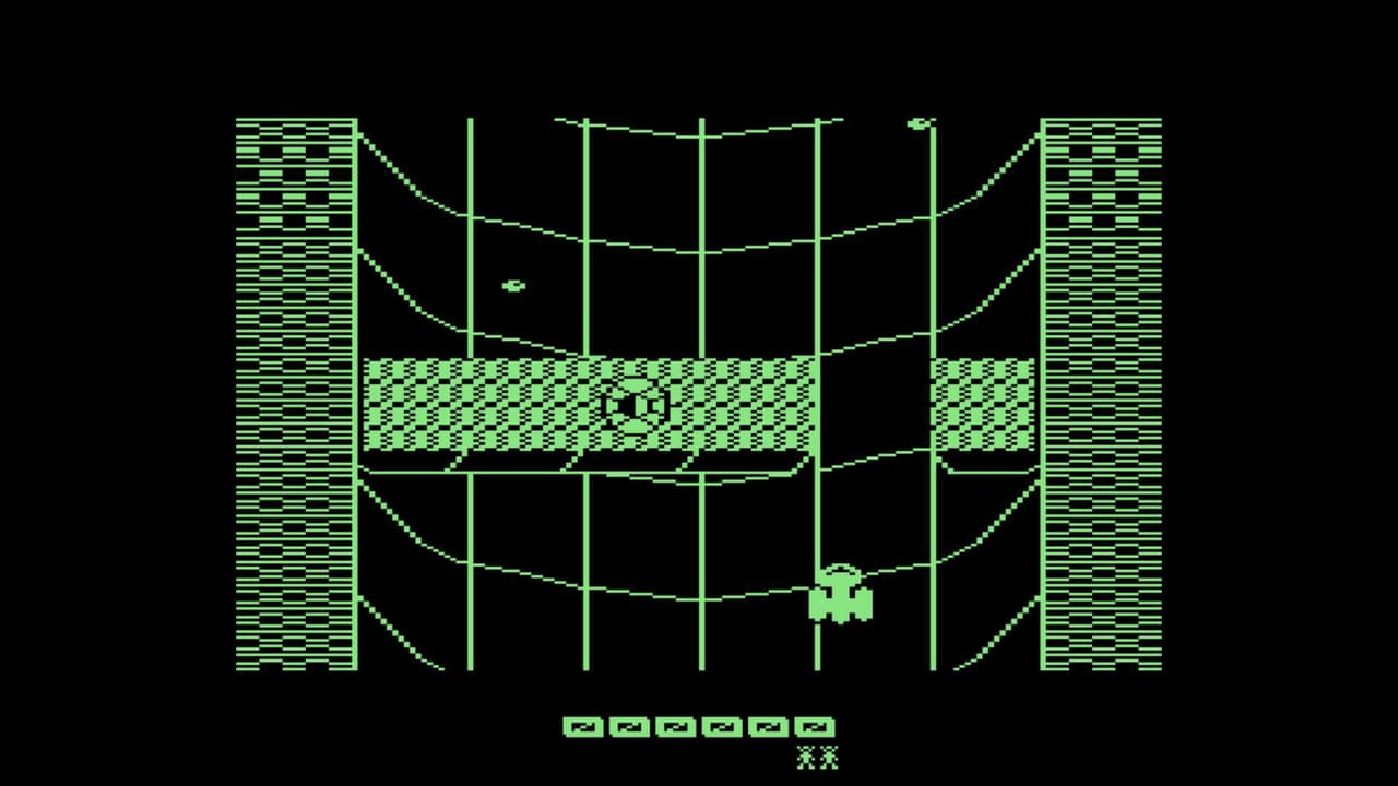 Green/Colour Screen Invaders C64 screenshot 5