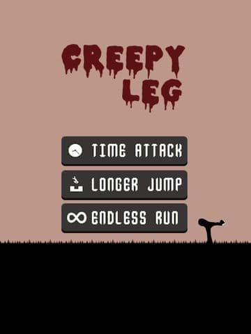 Creepy Leg ~ A Jumpy Escape from the Dark Room screenshot 2