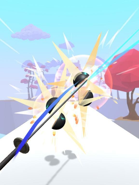 Samurai Slash - Run & Slice screenshot 2