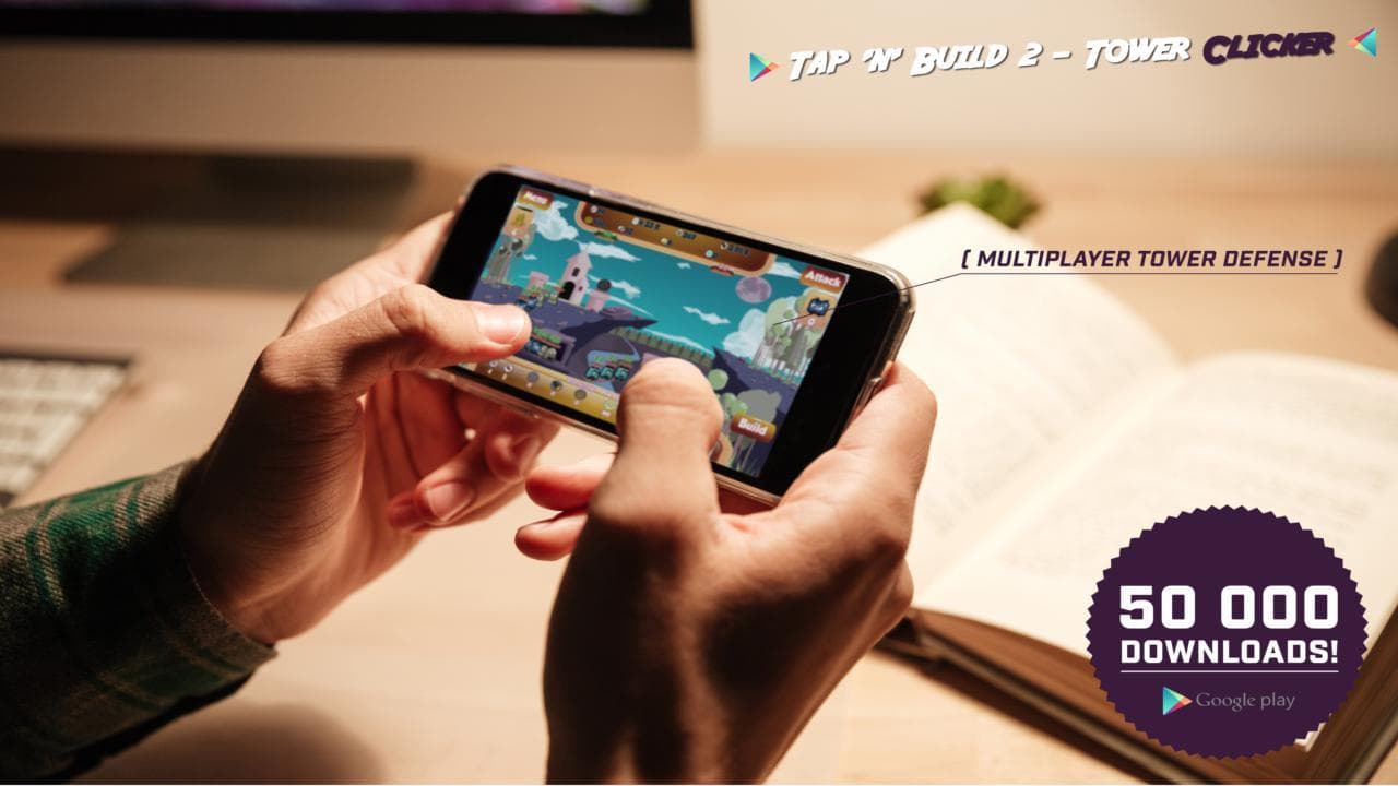 Tap n Build 2 - Tower Clicker ( Multiplayer td ) screenshot 2