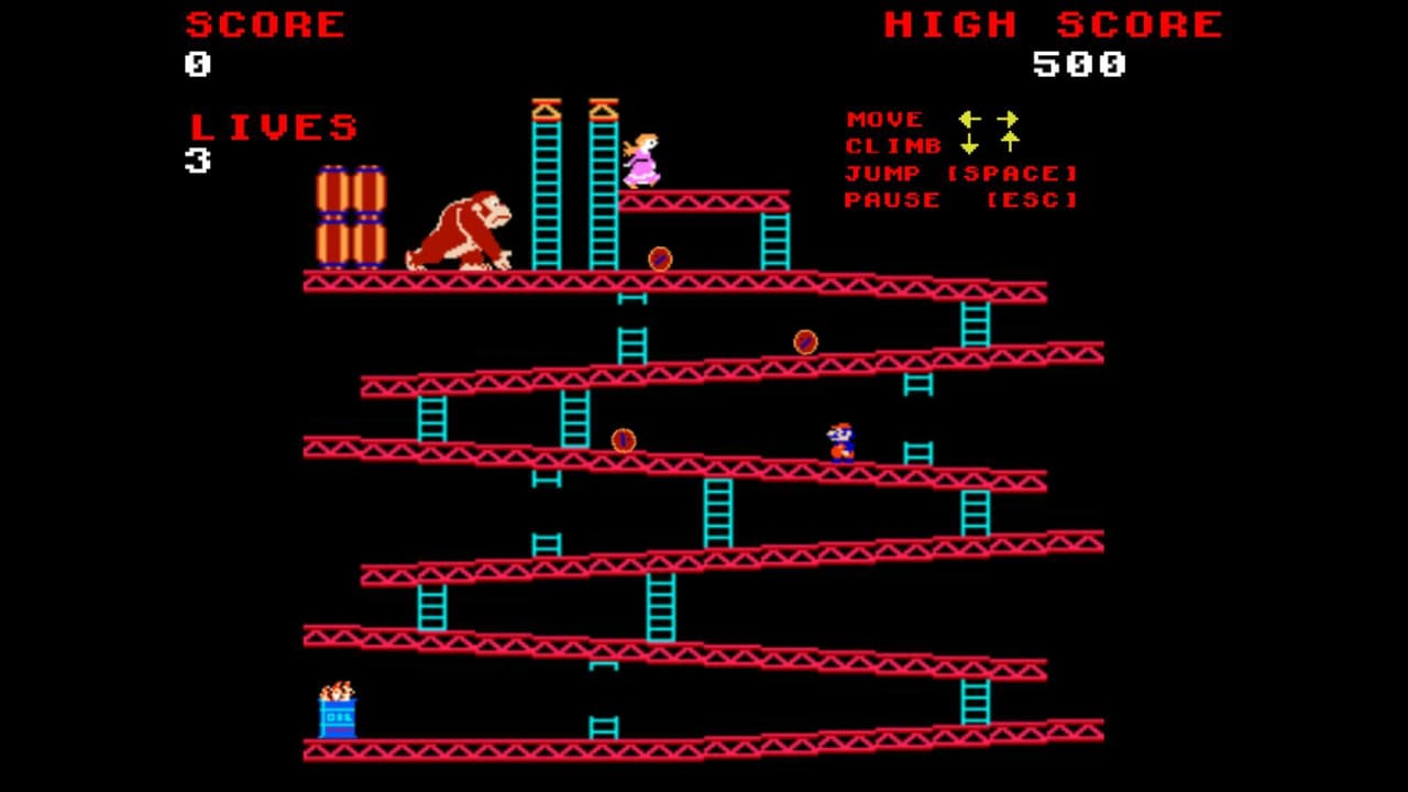 Donkey Kong (itch) screenshot 3