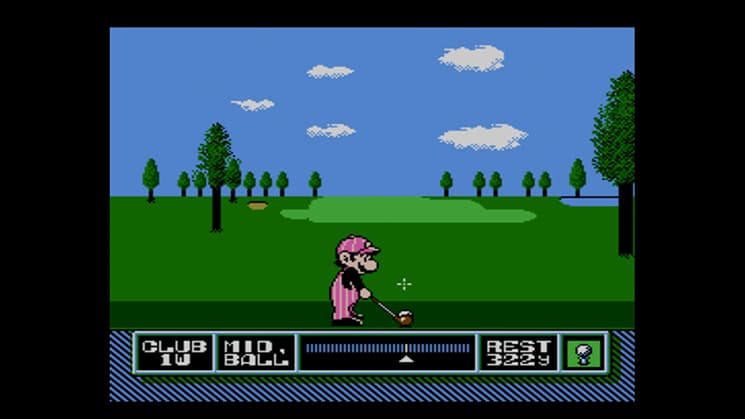 NES Open Tournament Golf screenshot 3
