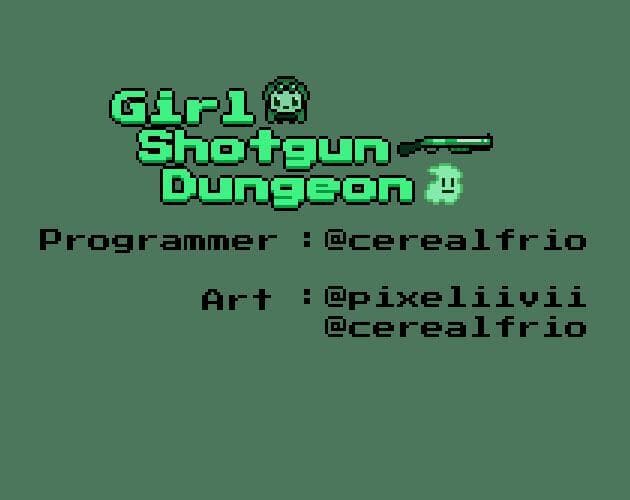 Girl Shotgun Dungeon