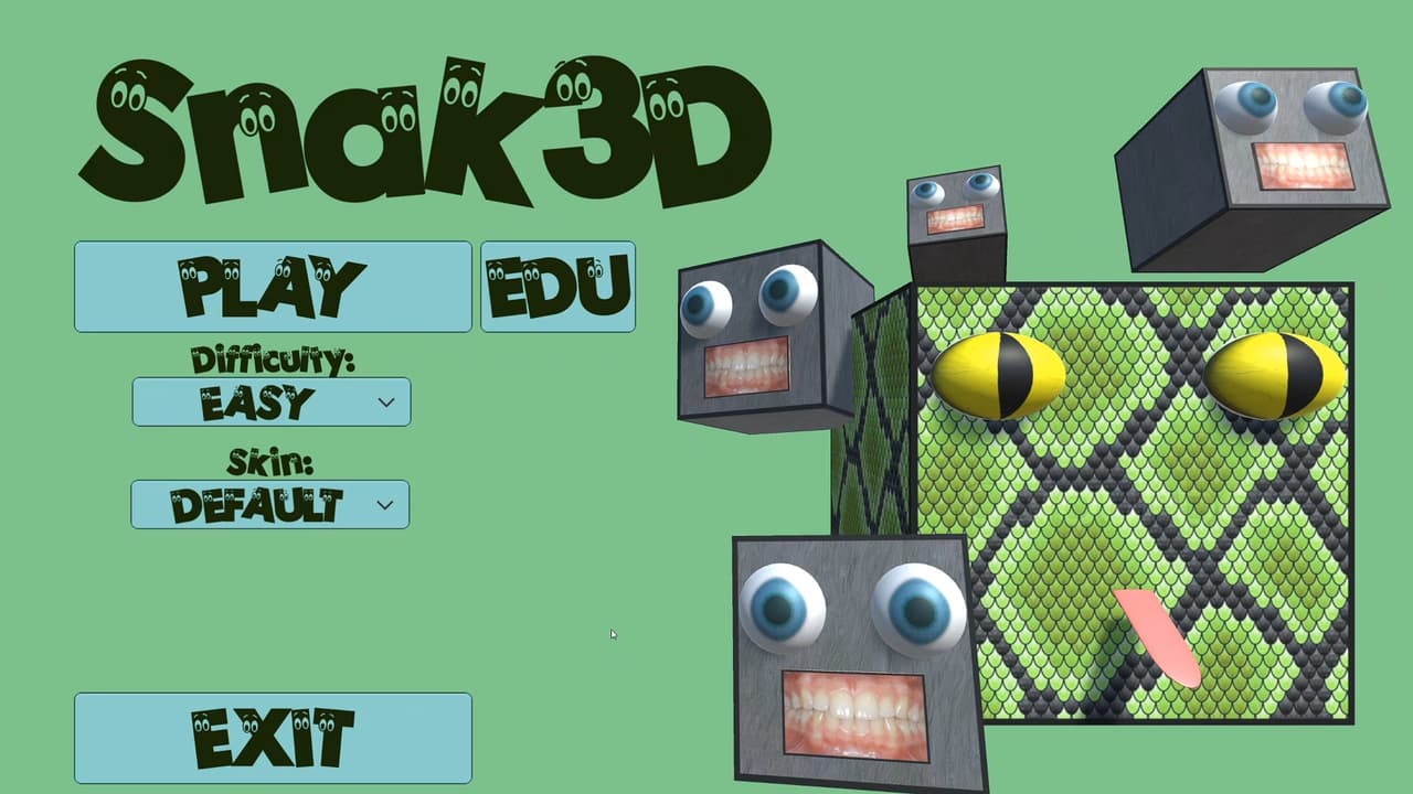 Snek 3D Edu screenshot 2