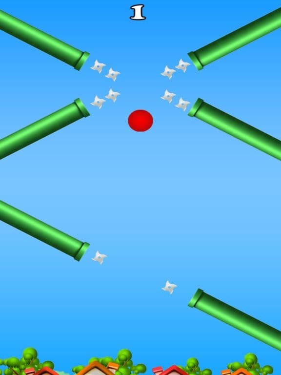 Rolling Red Ball Rush Up Sky screenshot 4