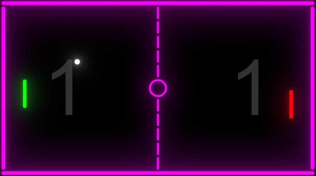 Glowing Pong (Kavindu Geeganage) screenshot 3