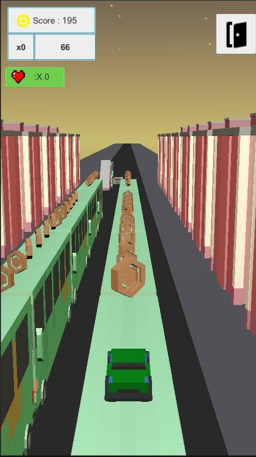 Car road racer screenshot 2