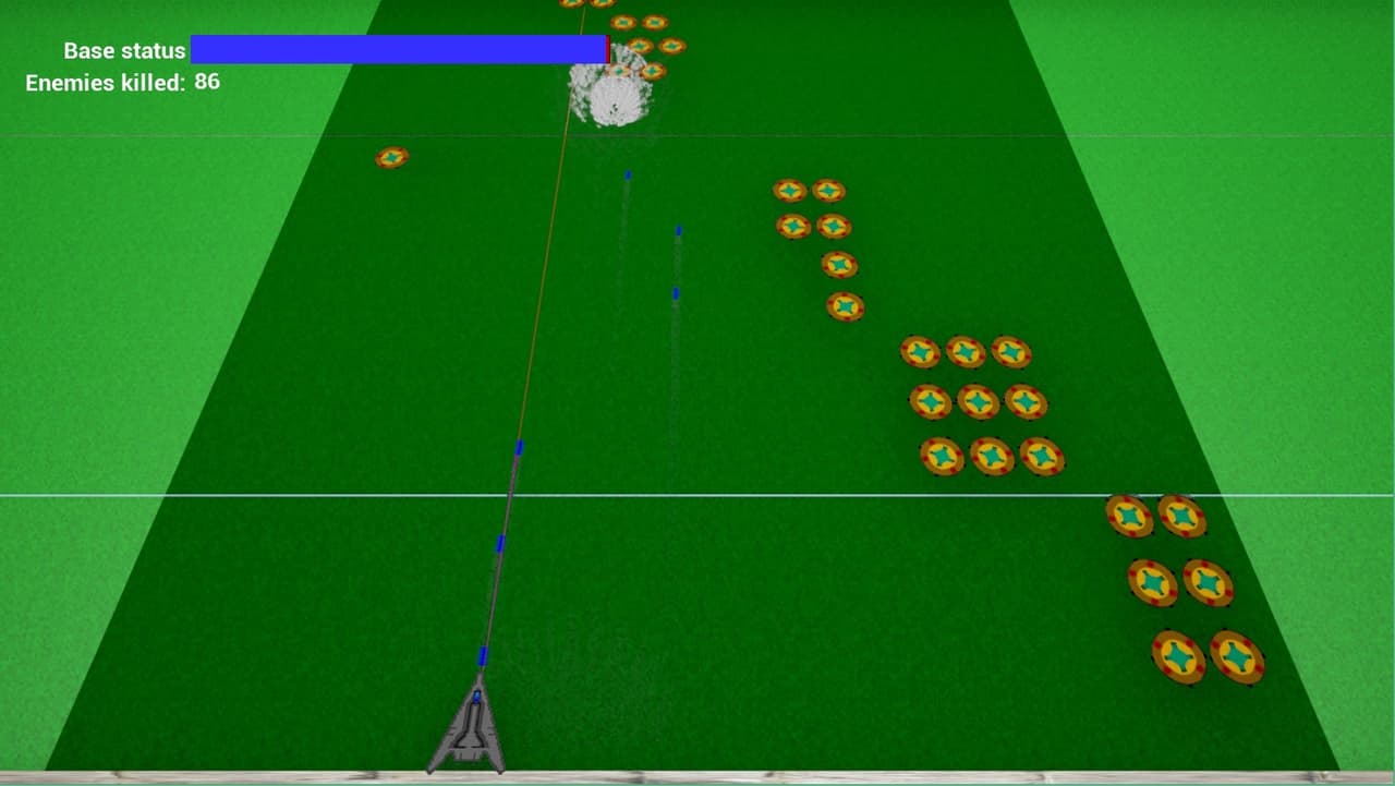 Saucer shooter
