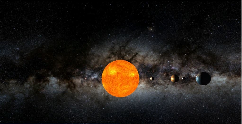 Interactive Solar System