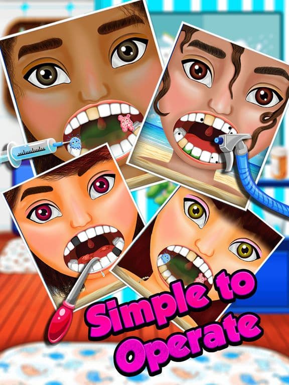 Baby Moana Lilo Dentist Games screenshot 2