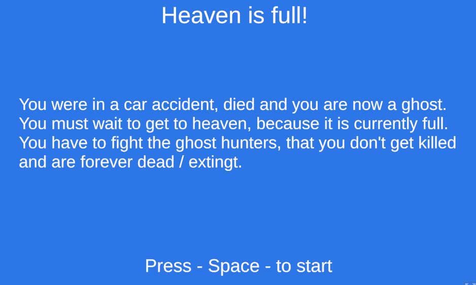 Heaven is full