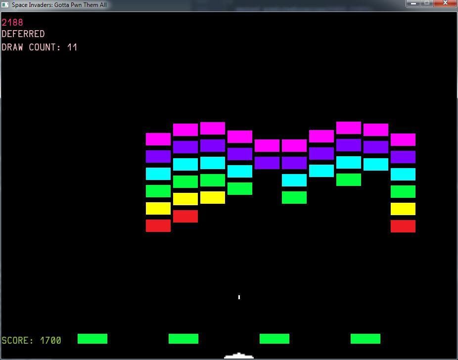 Space Invaders (itch) (Hosomi) screenshot 4