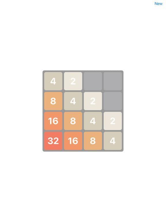 2048 (Simple and Classic) screenshot 2