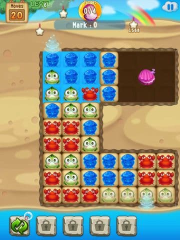 Seawater Dash Mania - crazy pearl digger screenshot 5