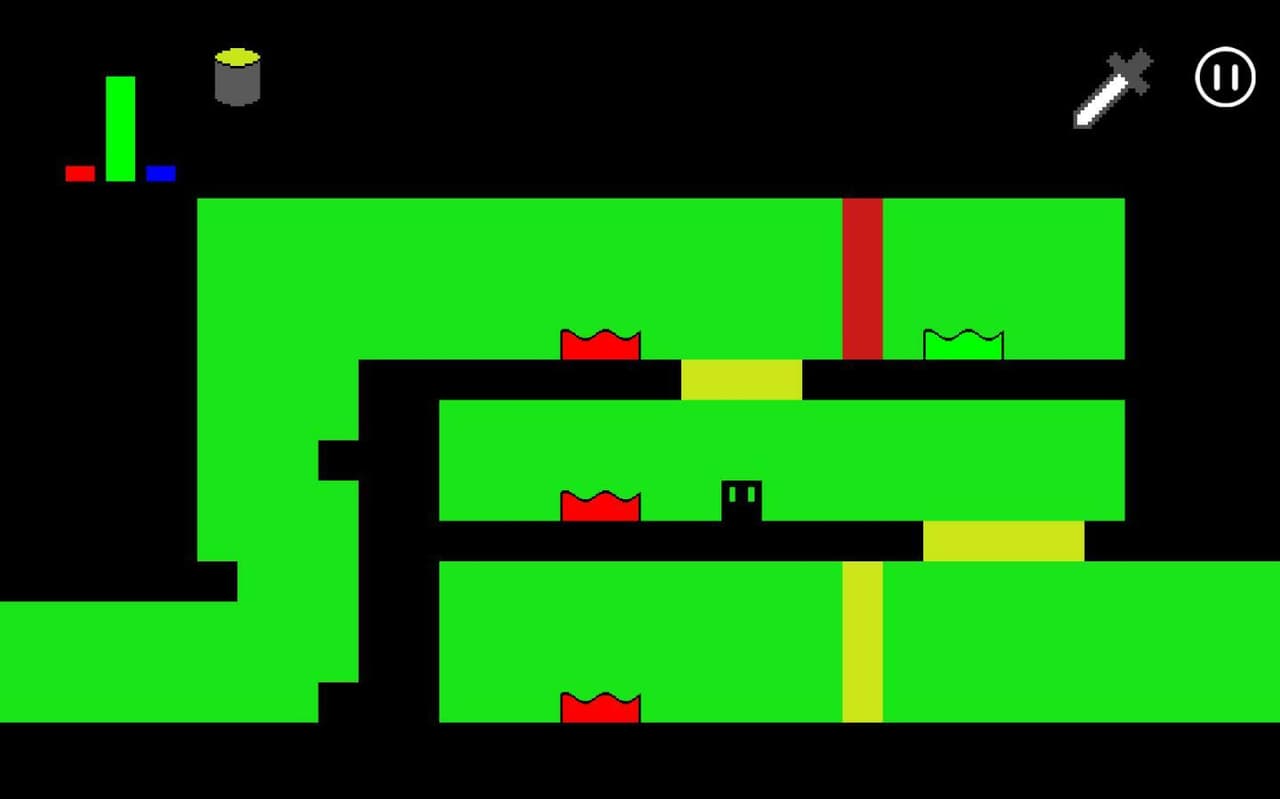 Huebert and the Chromahedron screenshot 3