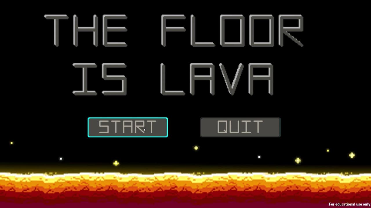 THE FLOOR IS LAVA (itch) (LucasKauff) screenshot 2