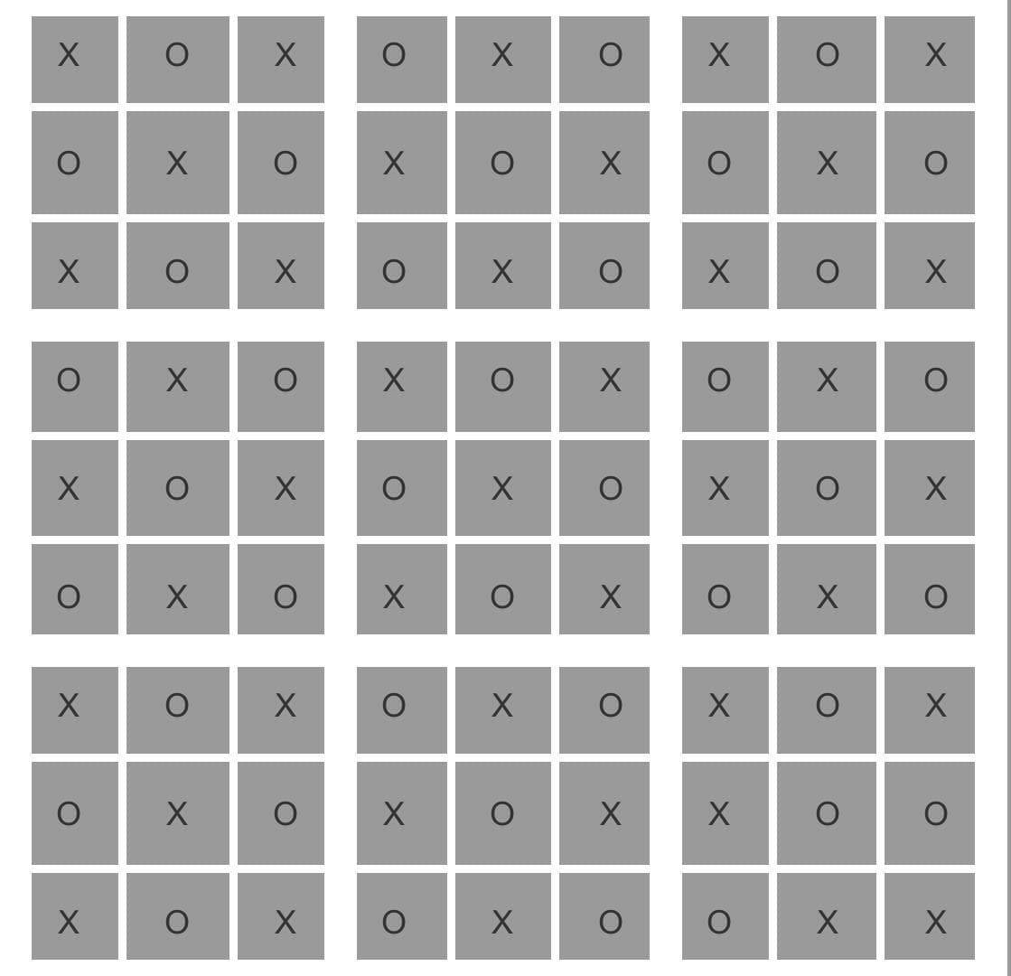 Special Tic Tac Toe WebGL