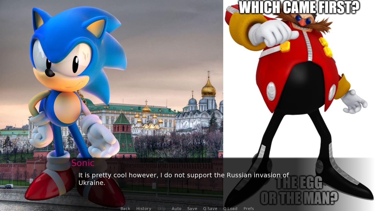 Sonic Colors Dating Simulator screenshot 3