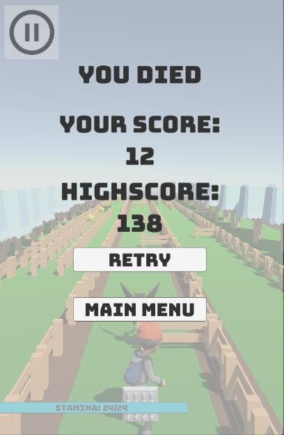 ENDLESS Runner (RemuWarlord) screenshot 2