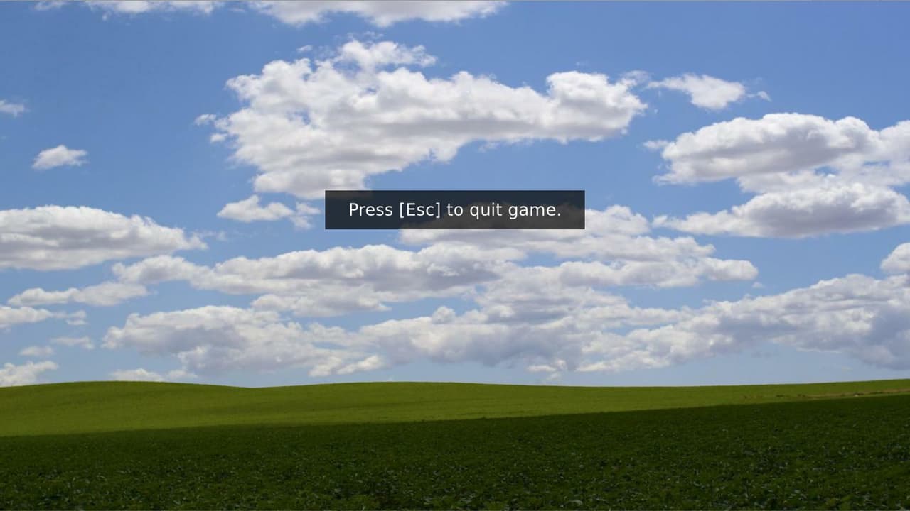 Press Escape to Quit screenshot 2