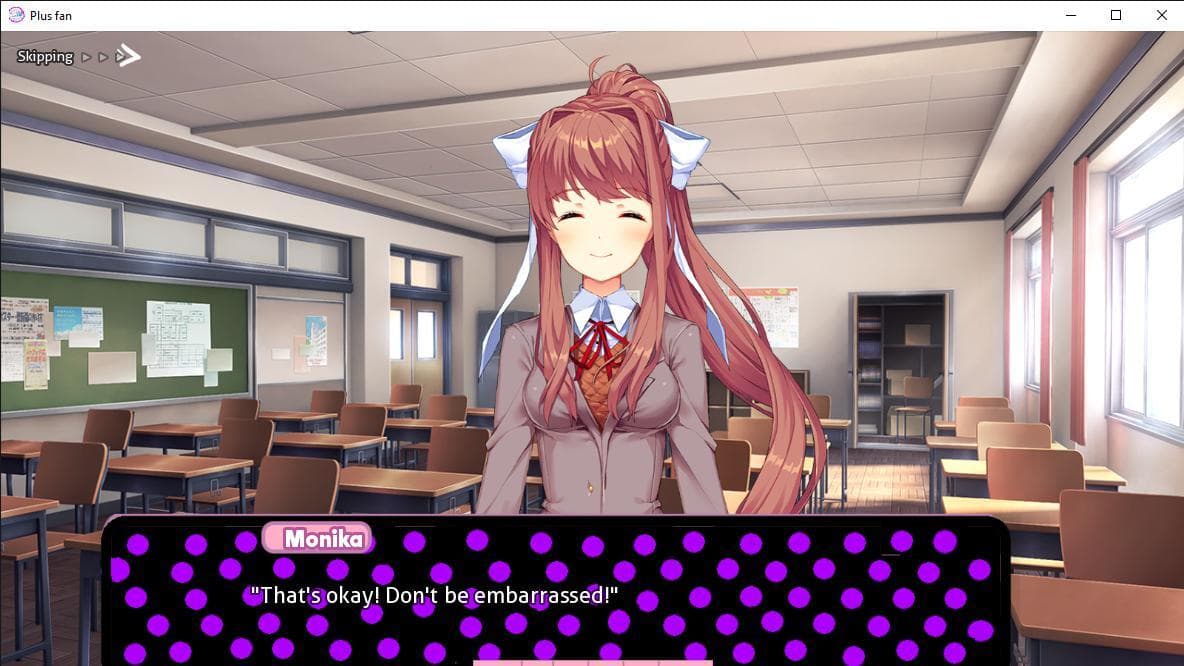 Doki doki literacture club Plus Fanmade! screenshot 6