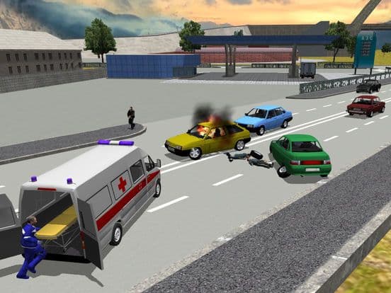 Ambulance Simulator 3D screenshot 5