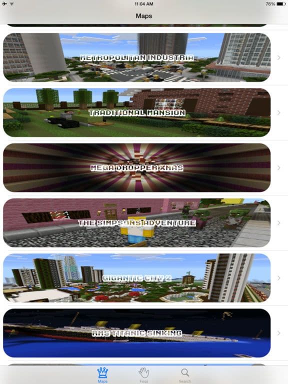 Best Maps for Minecraft - Download Mine Maps for Pocket Edition screenshot 5