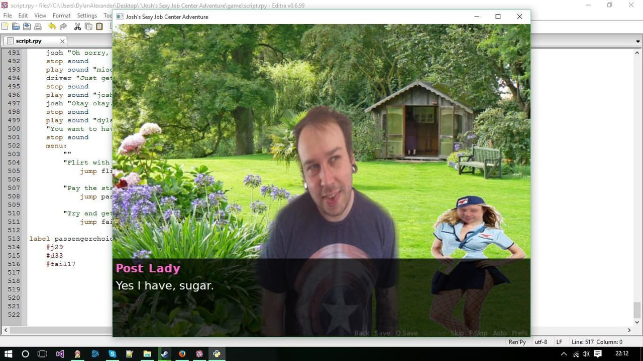 Joshs Sexy JobCentre Adventure {PROTOTYPE} 0.1 screenshot 3