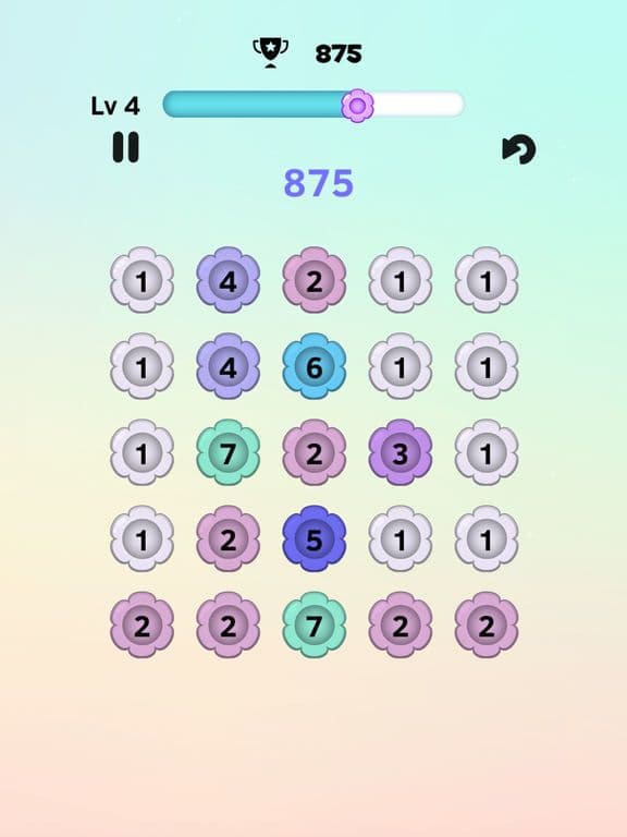 Flower Math screenshot 2