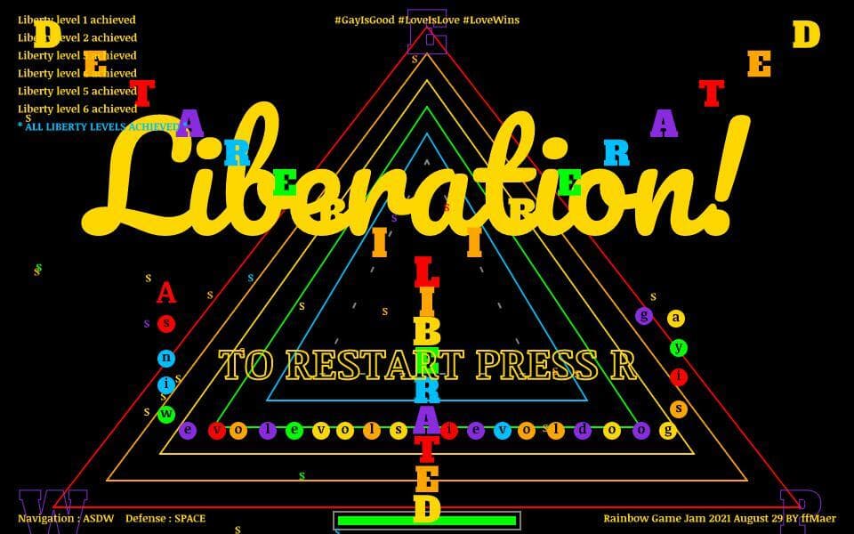 LibertyTriangle - RainbowJam21 screenshot 2