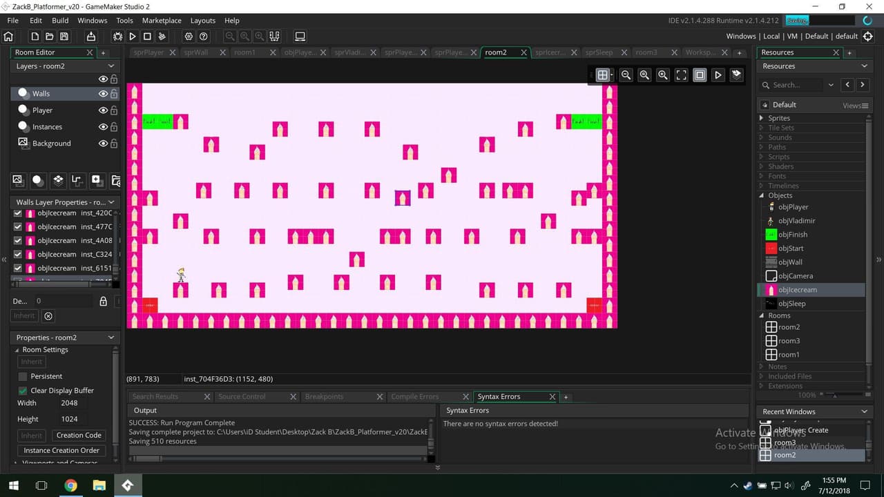Jump Run screenshot 2