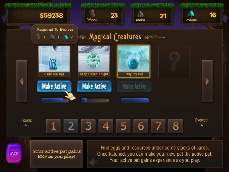 Faerie Solitaire screenshot 3