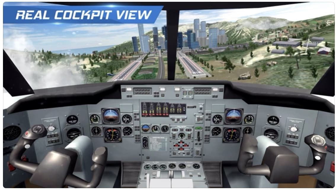 Pilot Pesawat Simulator screenshot 2