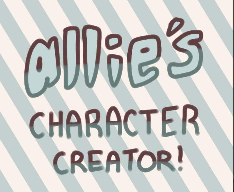 allies character creator