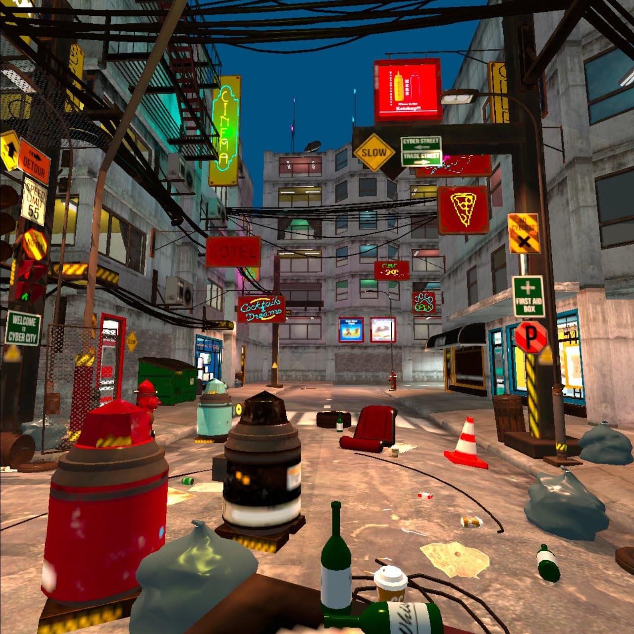 Cyber City VR screenshot 2