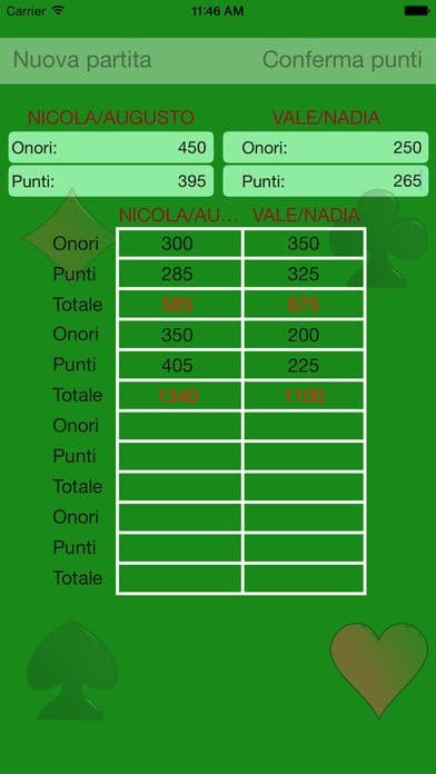 Burraco Score Light screenshot 4
