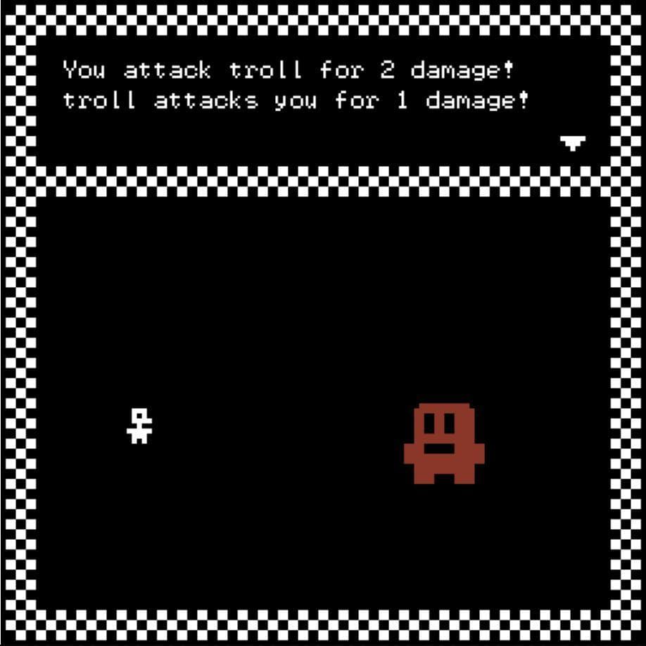 Little ducks big adventure: a bitsy RPG screenshot 2