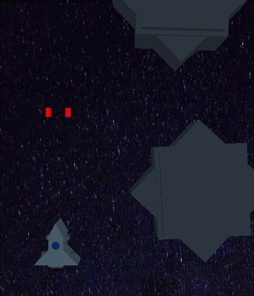 Destroying Meteors to reach the moon screenshot 3
