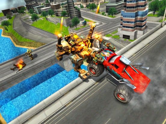 Monster Robot Hero City Battle screenshot 4