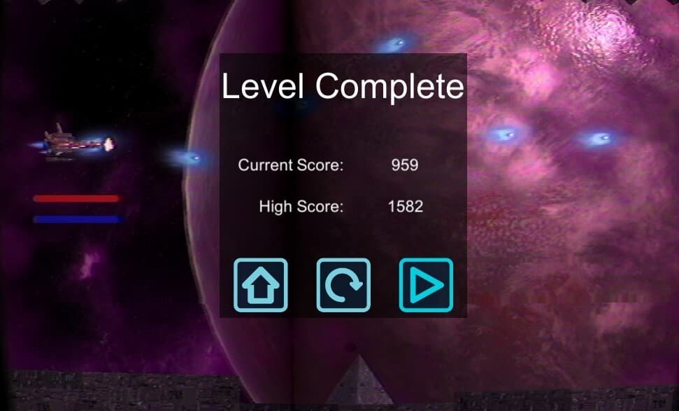 Retro Space war of aleins screenshot 3